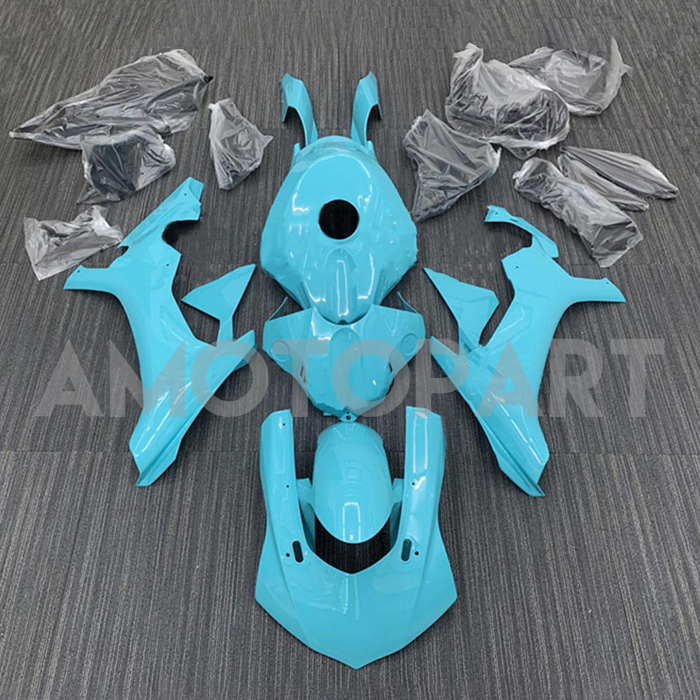 AMOTOPART YAMAHA YZF 1000 R1 2015-2019 ljusblå fairing kit