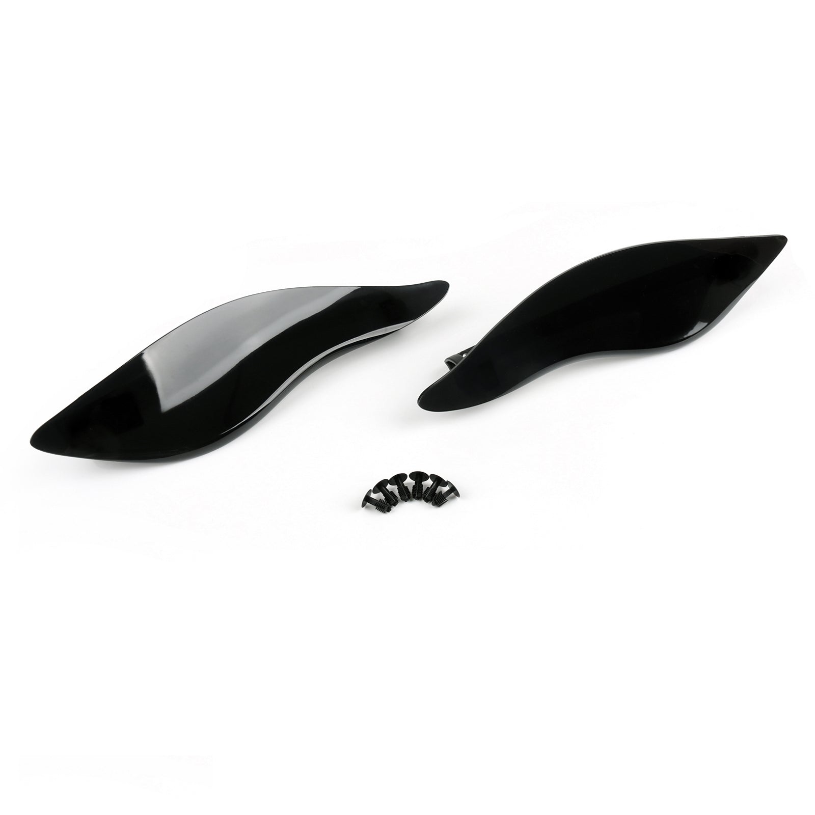 2014–2016 Harley Electra Street Glide Touring Schwarz ABS 7" Windschutzscheibe