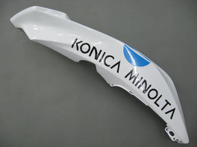 Amotopart 2007–2008 Honda CBR600RR Verkleidungsset in Weiß und Blau