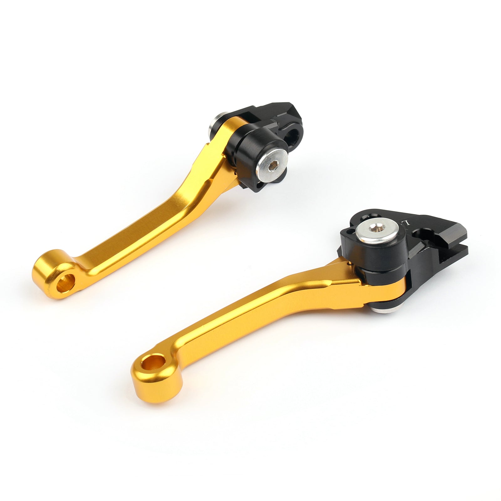Suzuki RMZ250 2005-2006 Par CNC Dirt Bike Pivot Bremse Koblingsgreb Guld