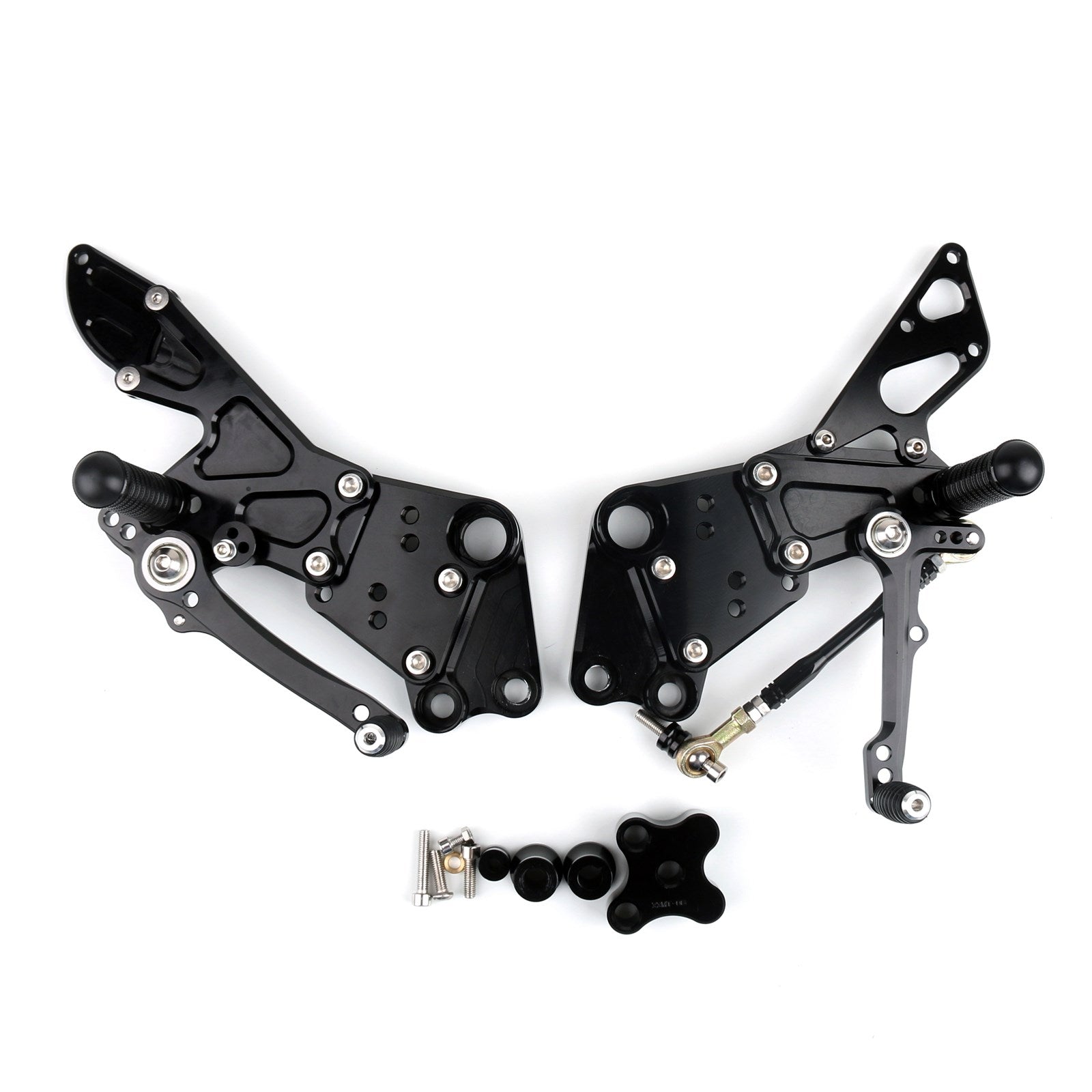 2011-2016 KTM Duke 125 200 390 CNC Adjustable Rearset Foot Peg Rear Black