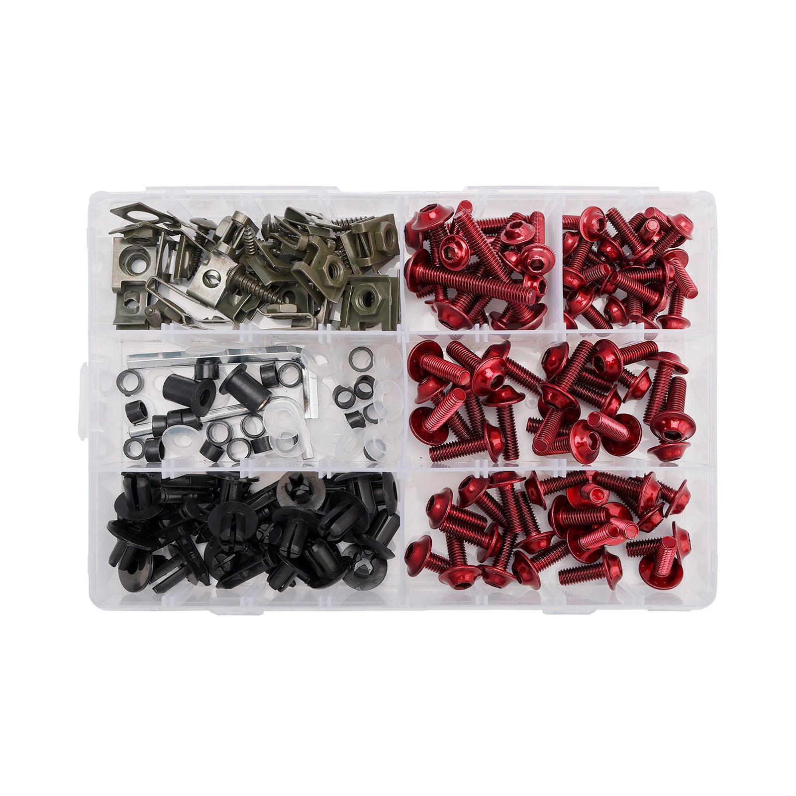 Amotopart 2017-2023 Yamaha YZF-R6 Carbon Fiber Red Line Fairing Kit