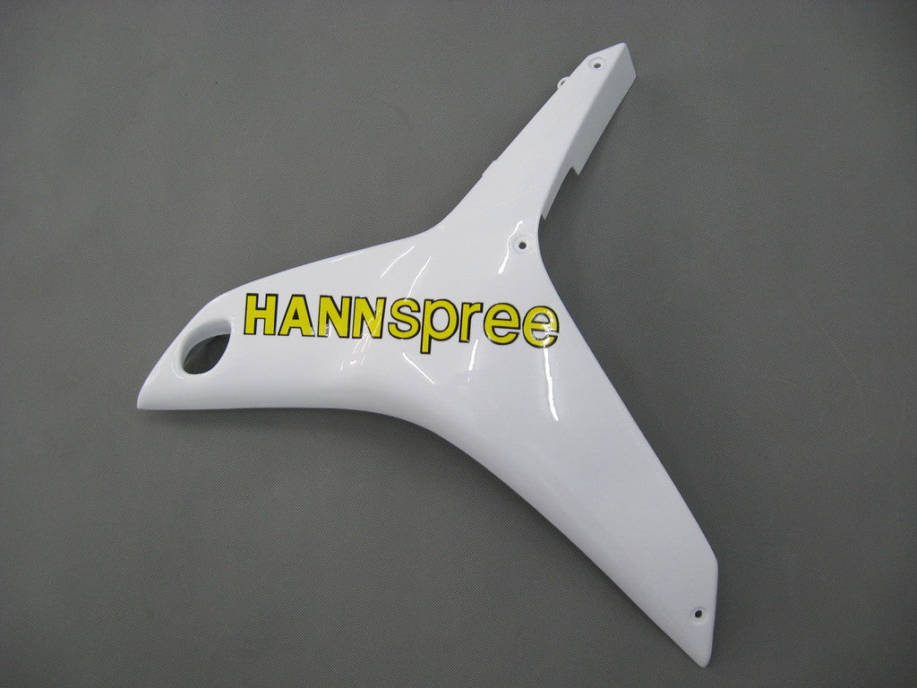 Amotopart 2007–2008 Honda CBR600RR Verkleidungsset in Weiß und Grün