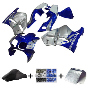 Amotopart Verkleidungssatz für Honda RVF400 NC35, 1993–1998, Blau/Silber