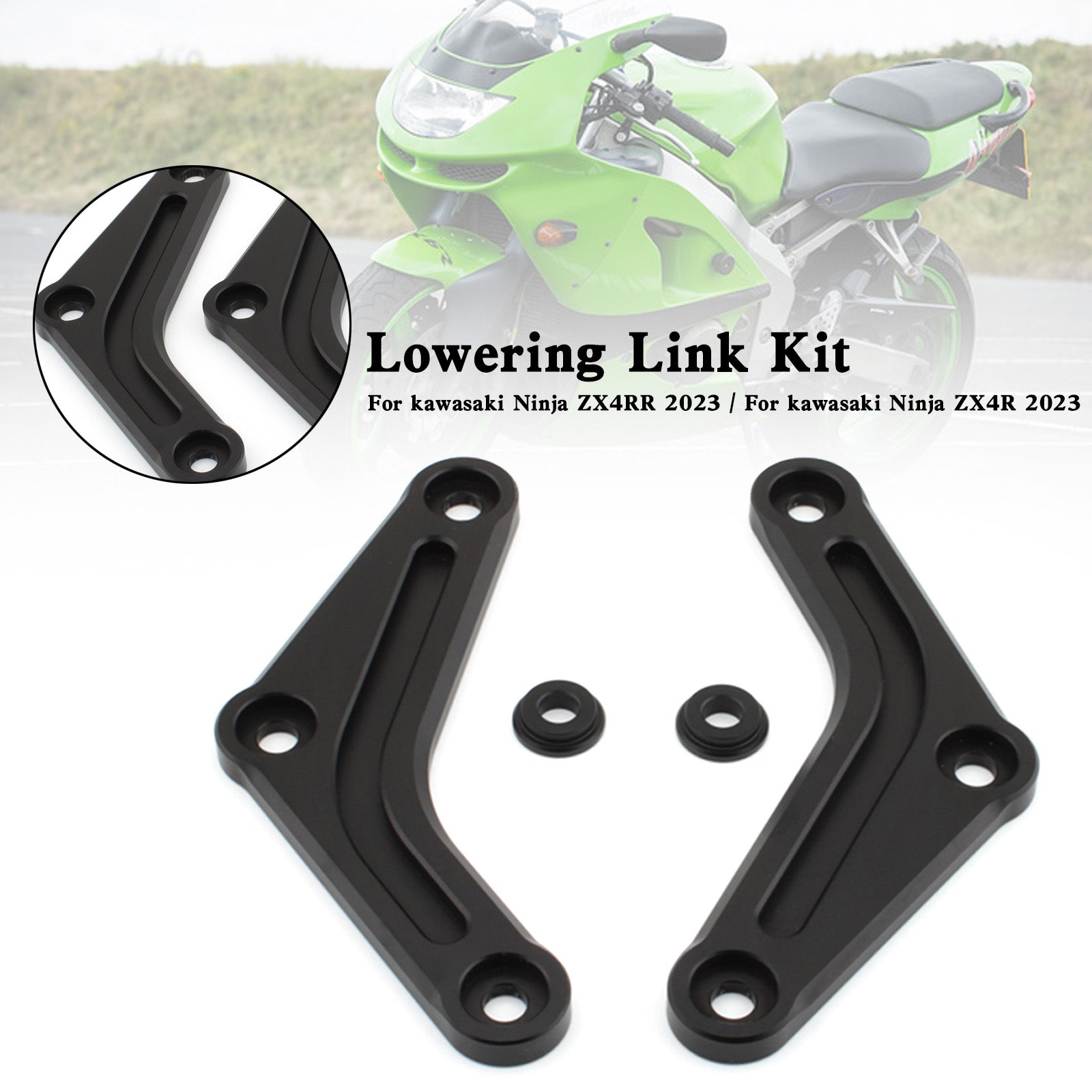 2023 Kawasaki Ninja ZX4R / ZX4RR Adjustable Lowering Link Kit