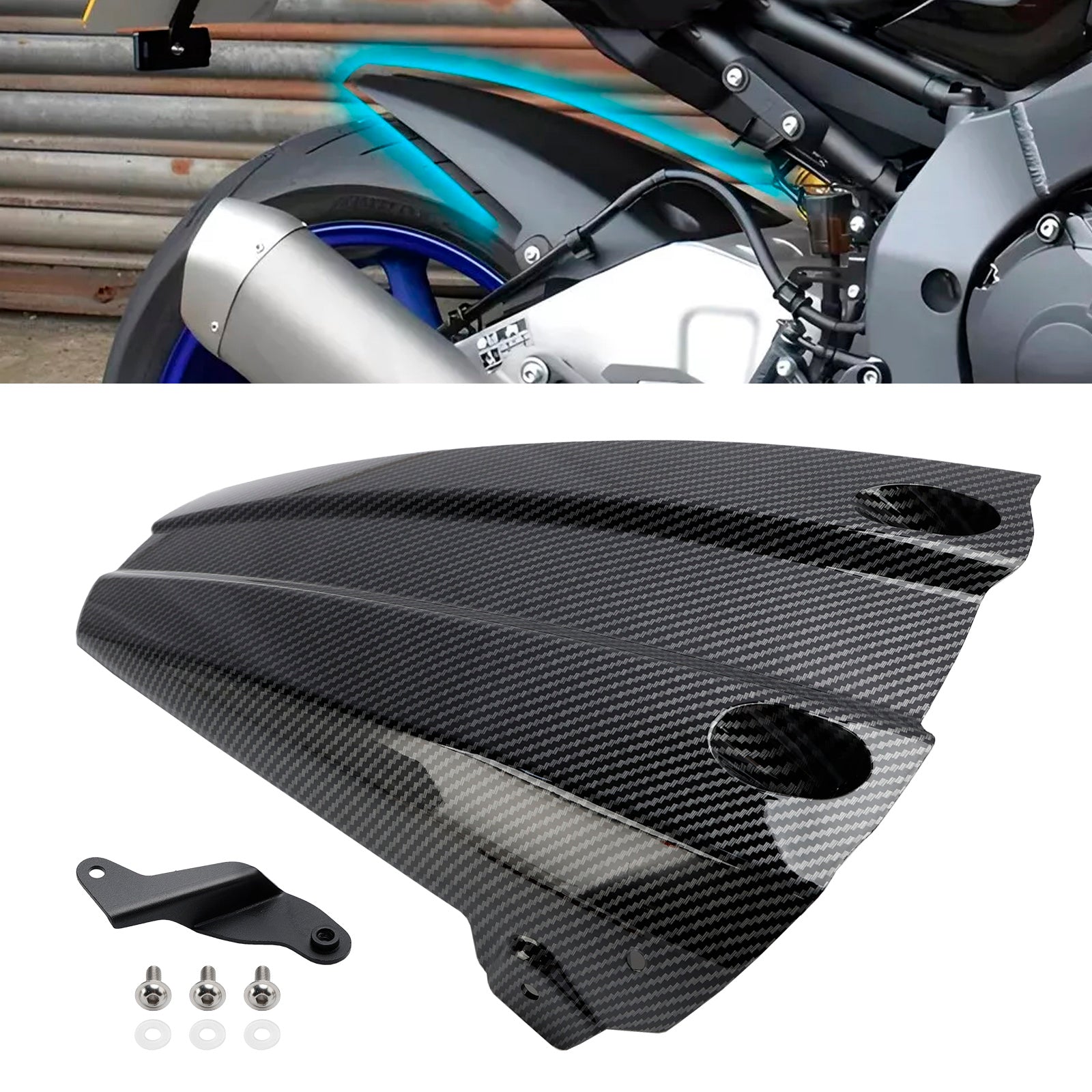 16-24 Yamaha MT-10 / SP MT10 Carénage de garde-boue arrière