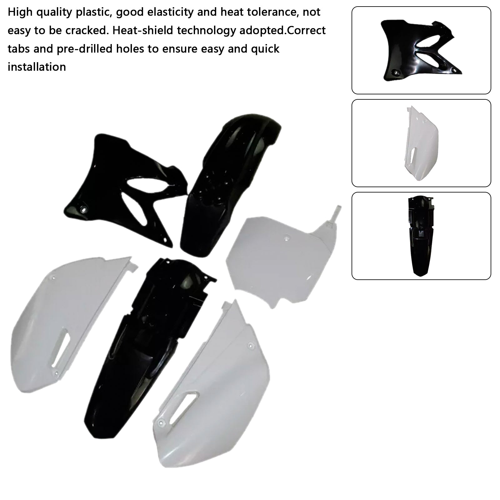 Amotopart 2002-2014 Yamaha YZ85 Fairing Kit