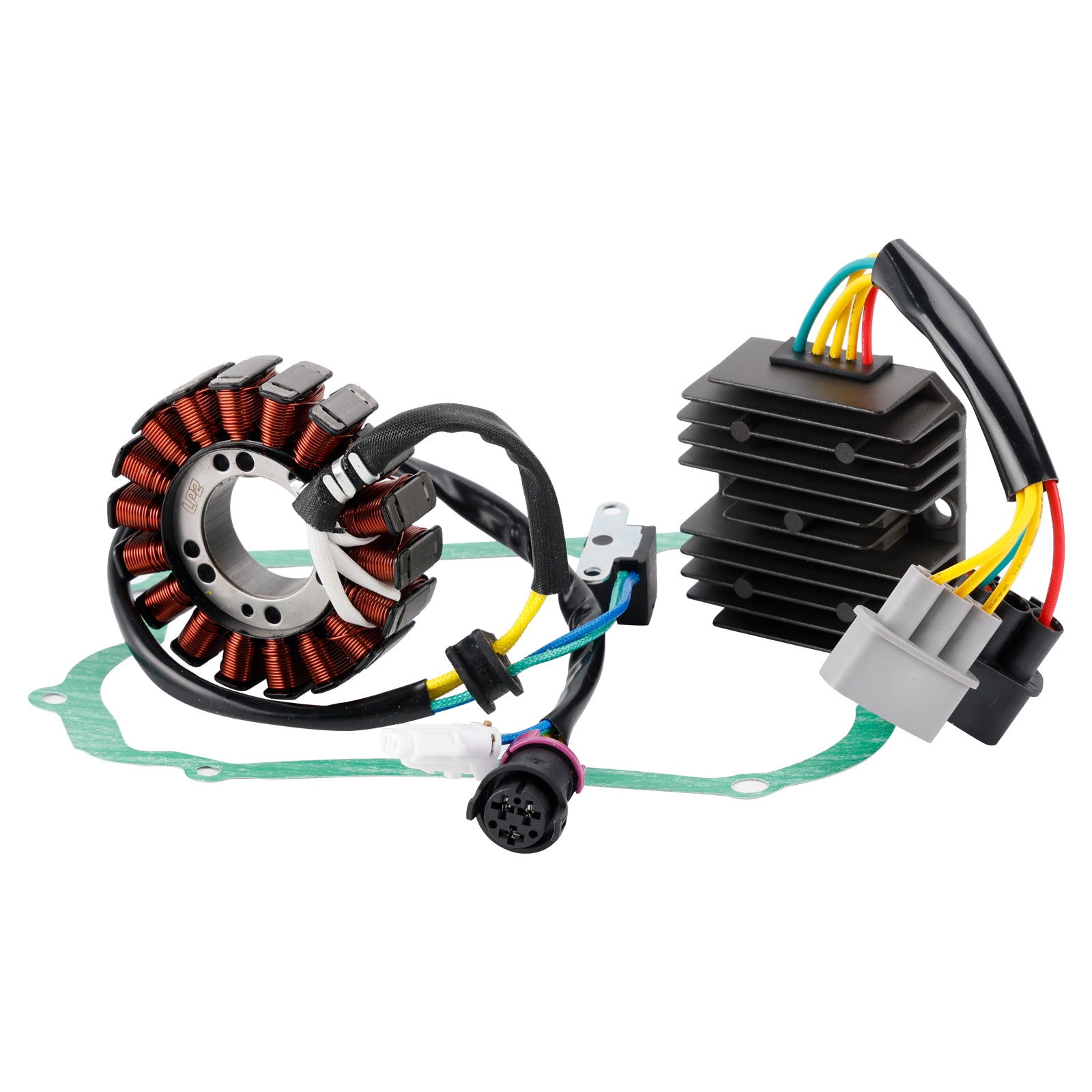 Linhai 400 E2 Massimo T-boss 410 Magneto Stator 2-Plug Regulator Gasket Kit