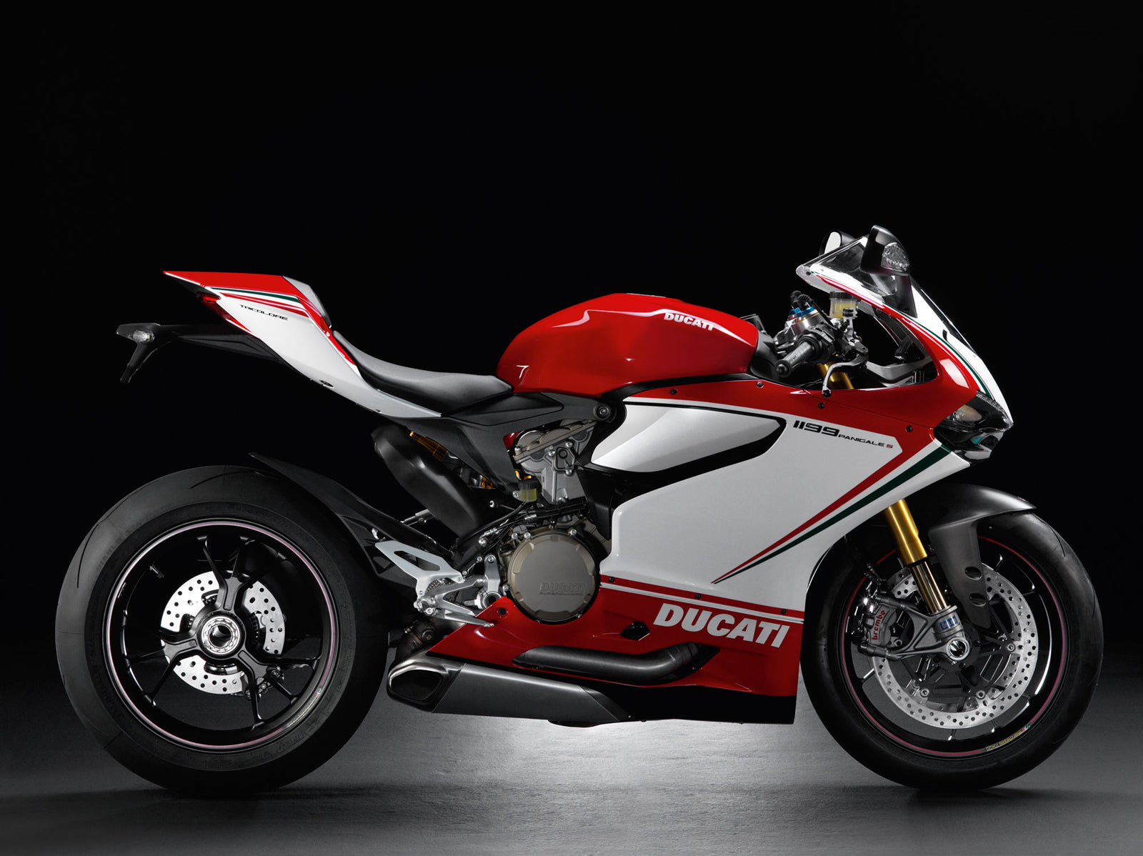 Amotopart 2012-2015 899 Ducati Red&White Faring Kit