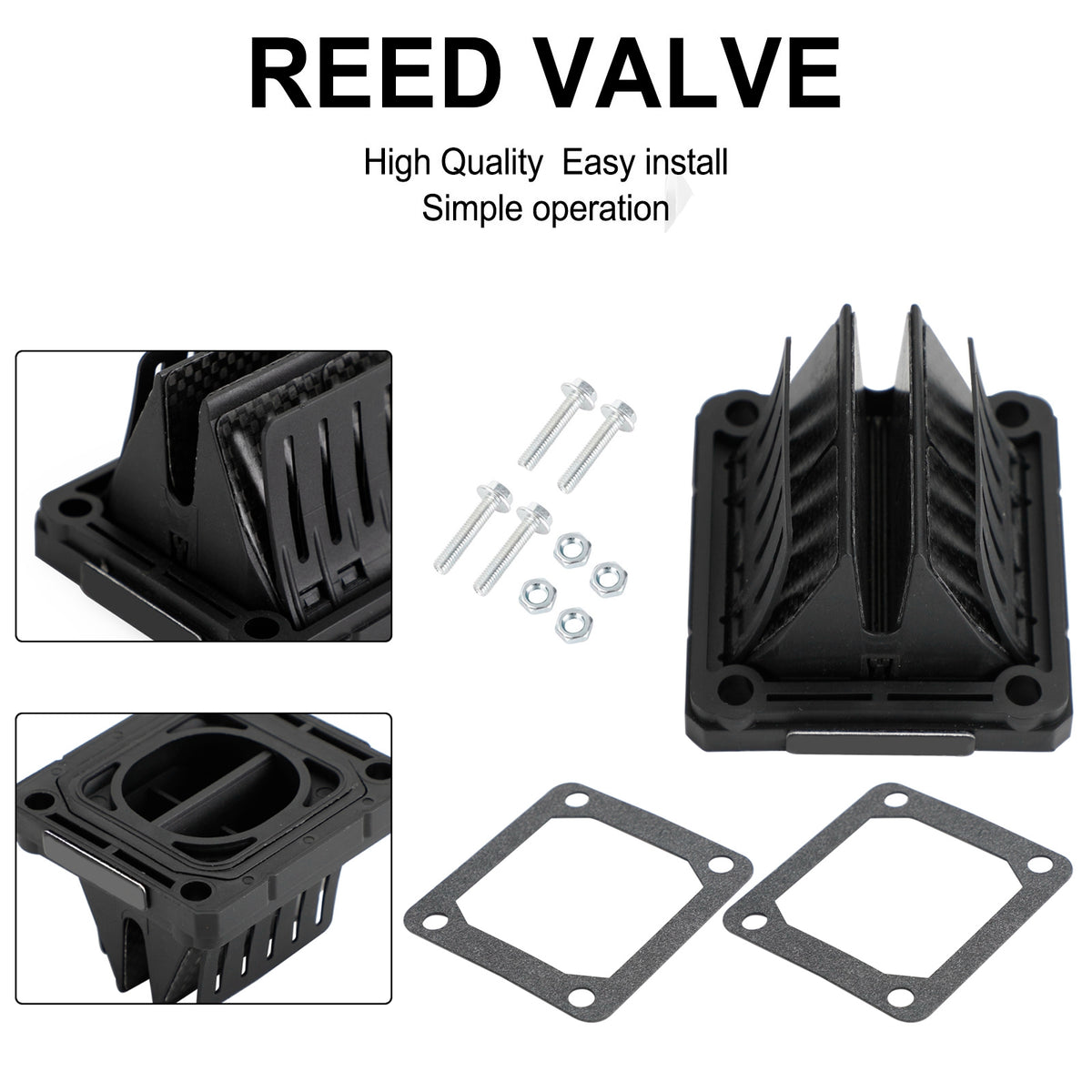 Alla år Yamaha YFZ 350 Banshee V4144-2 Reed Ventil System