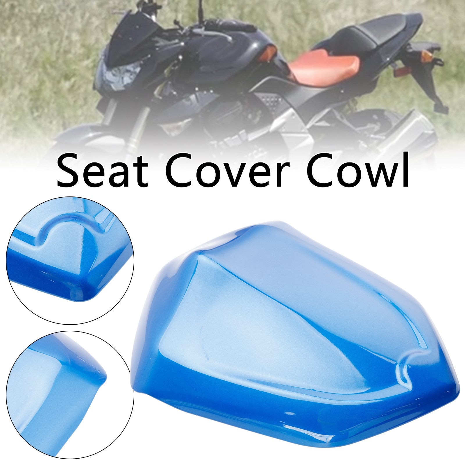 Cubierta de carenado para asiento trasero Kawasaki Z1000 07-09