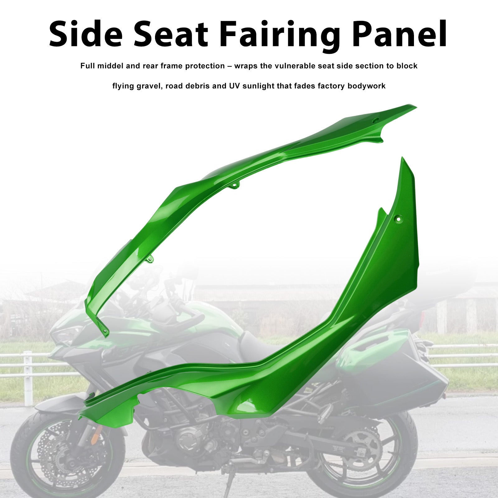 2019-2024 Kawasaki Versys 1000 Seitensitzverkleidungsschutzhaube