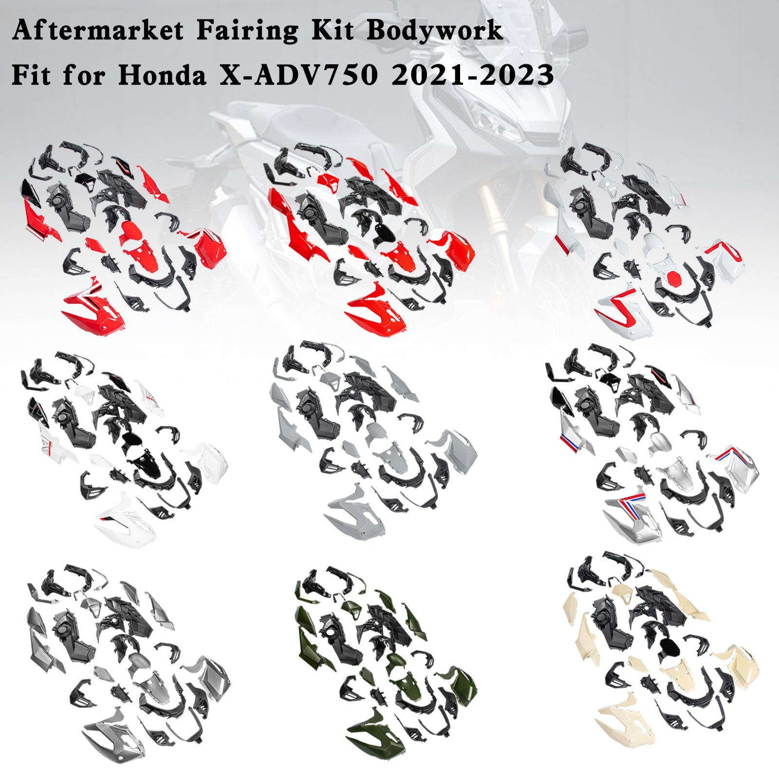 2021-2023 Honda X-ADV 750 XADV750 Fairing kit