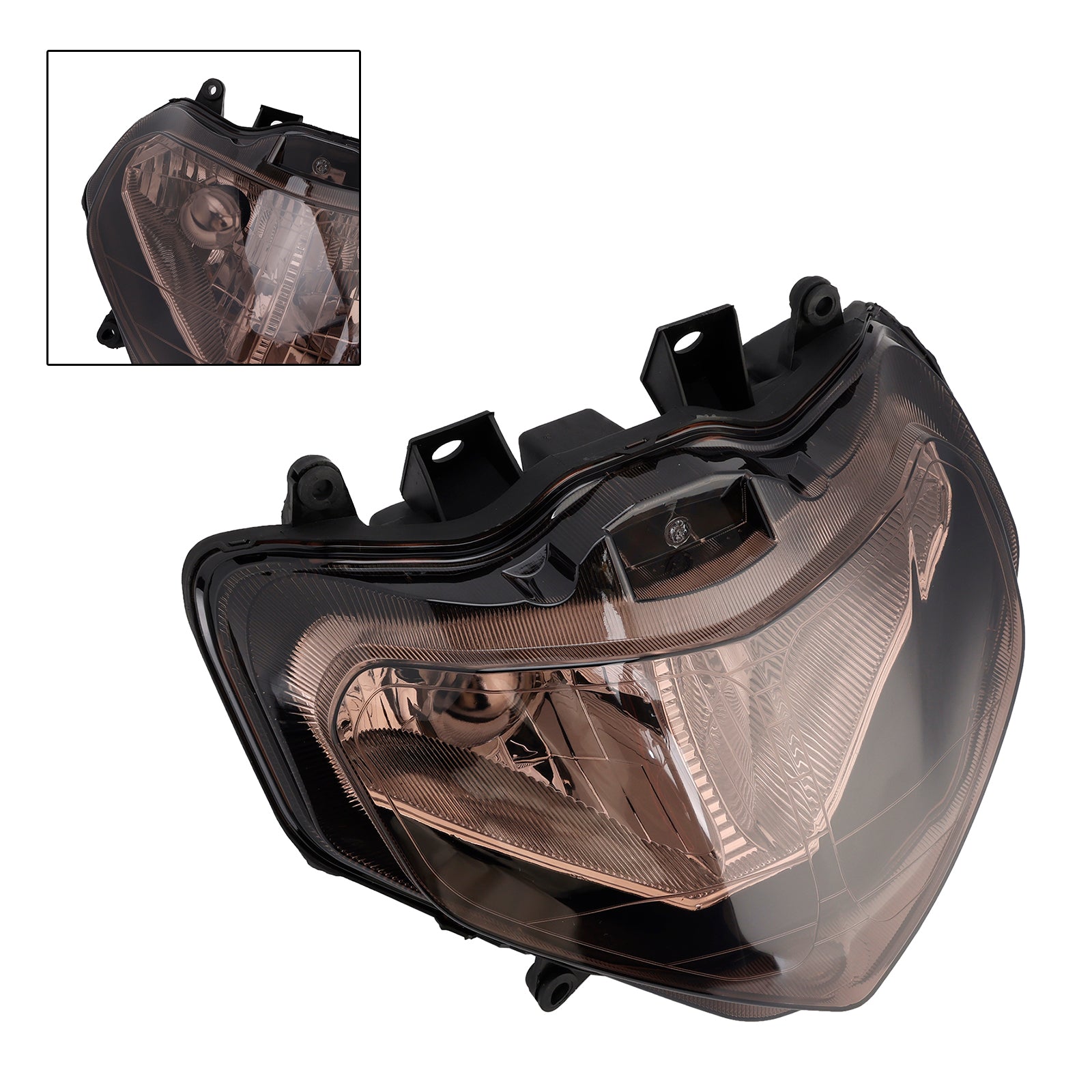 01-03 Suzuki Gsx-R 1000 750 600 Headlight Grille Front Light Case Fit Smoke