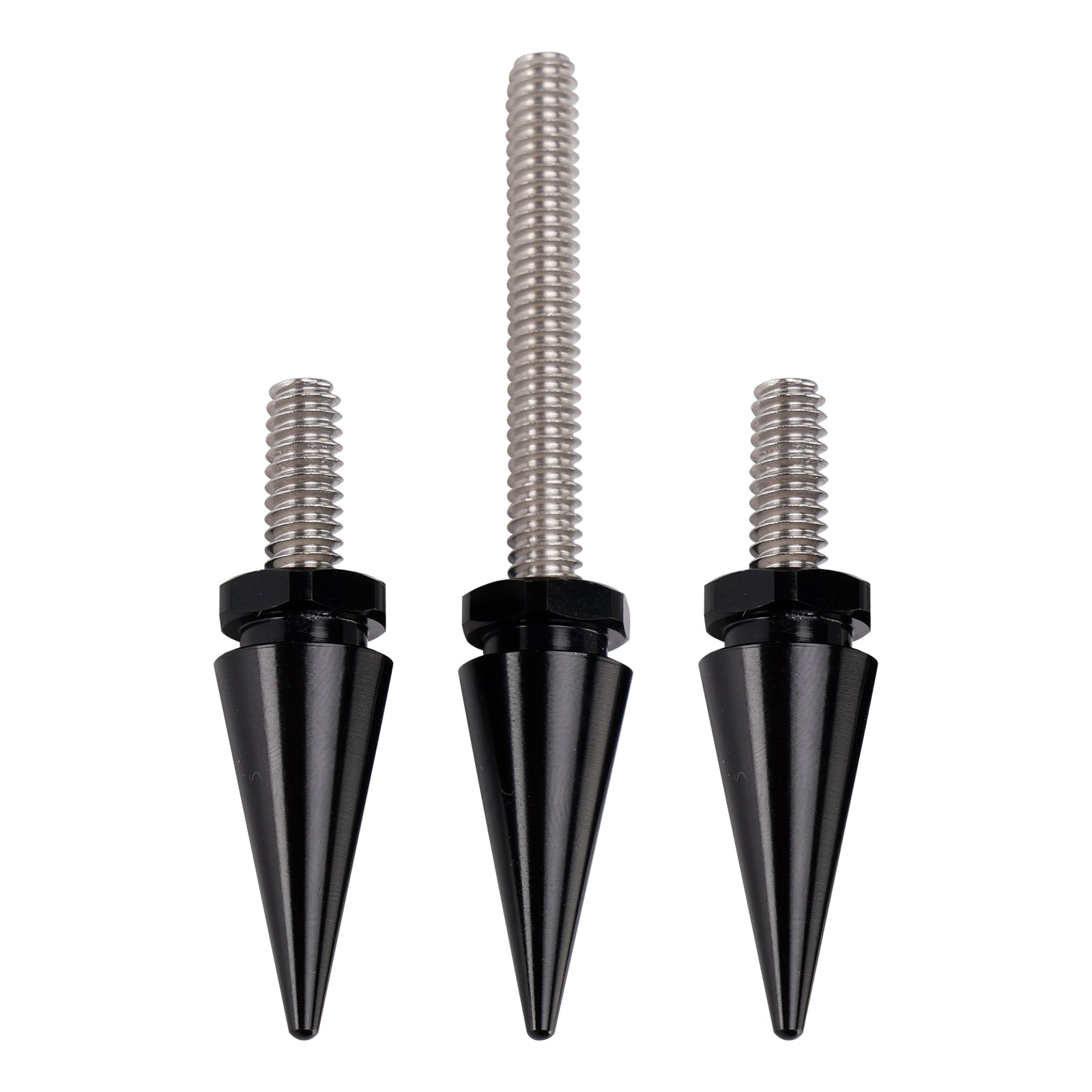 14-25 Touring Electra Glide Street Glide 3x Spike Windshield Bolts in Black