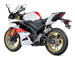 2019-2024 ヤマハ YZF R125 ホワイト レッド ブラック フェアリングキット