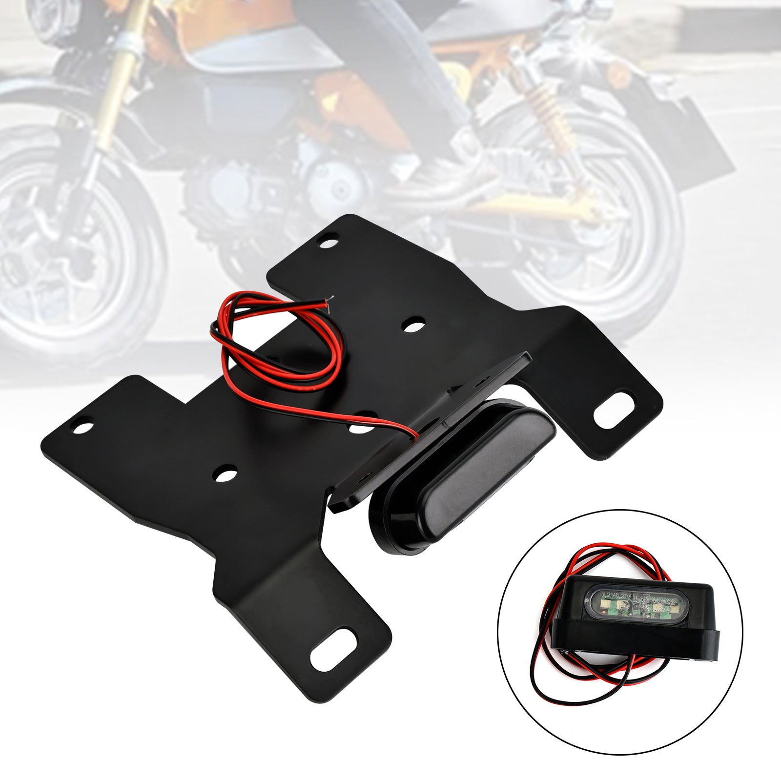 License Plate Holder Bracket fit for Honda Monkey 125 2018-2025