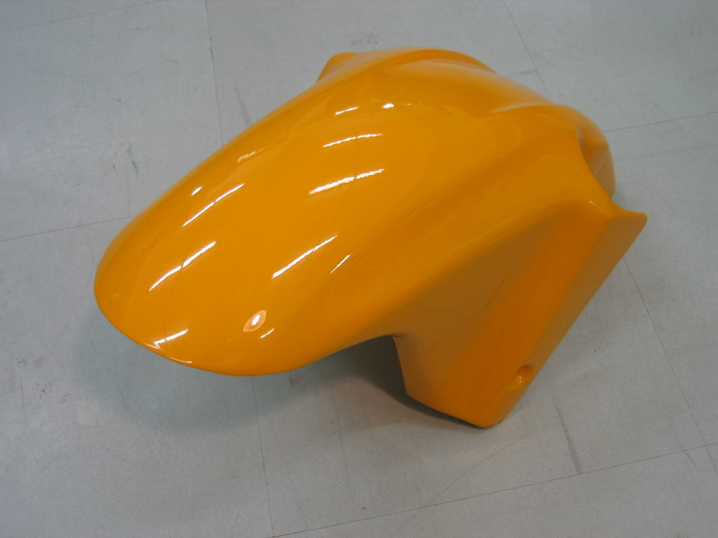 Amotopart 2004-2007 Honda CBR600 F4i Bleu et jaune avec logo Style3 Kit de carénage