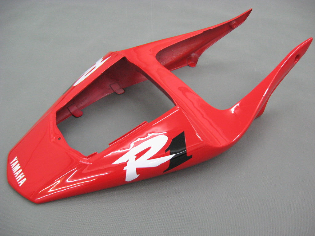 Amotopart 2000-2001 Yamaha YZF 1000 R1 Red&Black Fairing Kit