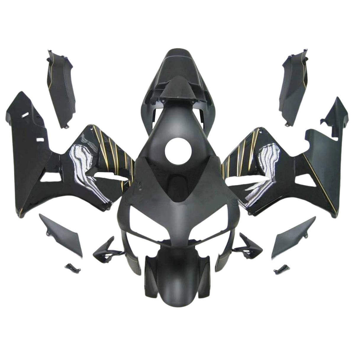Amotopart 2003-2004 Honda CBR600RR F5 Black Fairing Kit