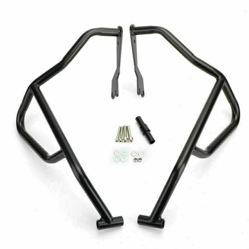 2019-2023 2022 Honda Cb 500 Cb500X Crash Bars Engine Guards Set Black