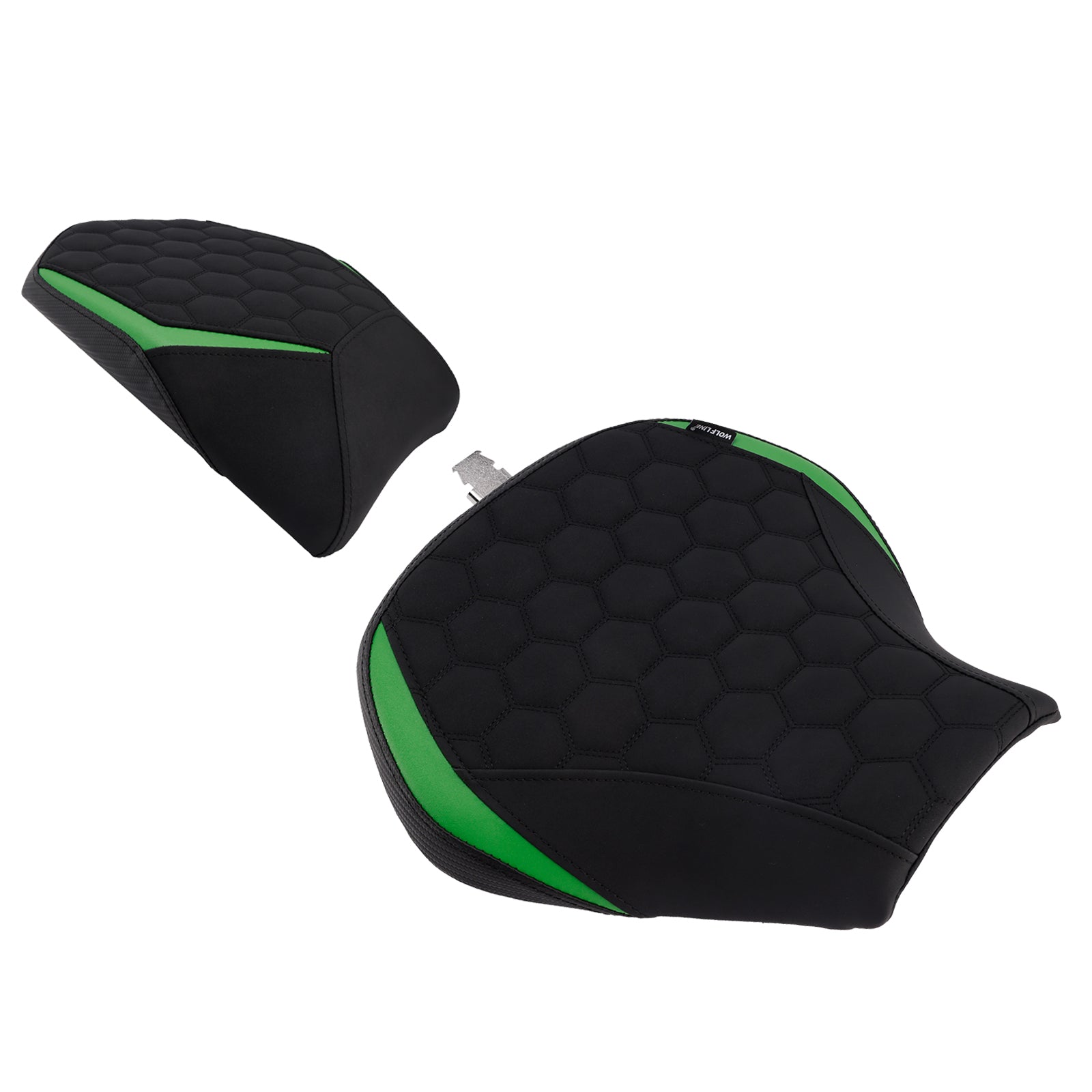 Pilote Kawasaki Ninja H2 SX 22-25&PCoussin arrière de siège Assinger Green2
