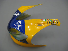 Amotopart 1998–1999 Yamaha YZF 1000 R1 Gelb-blaues Verkleidungsset