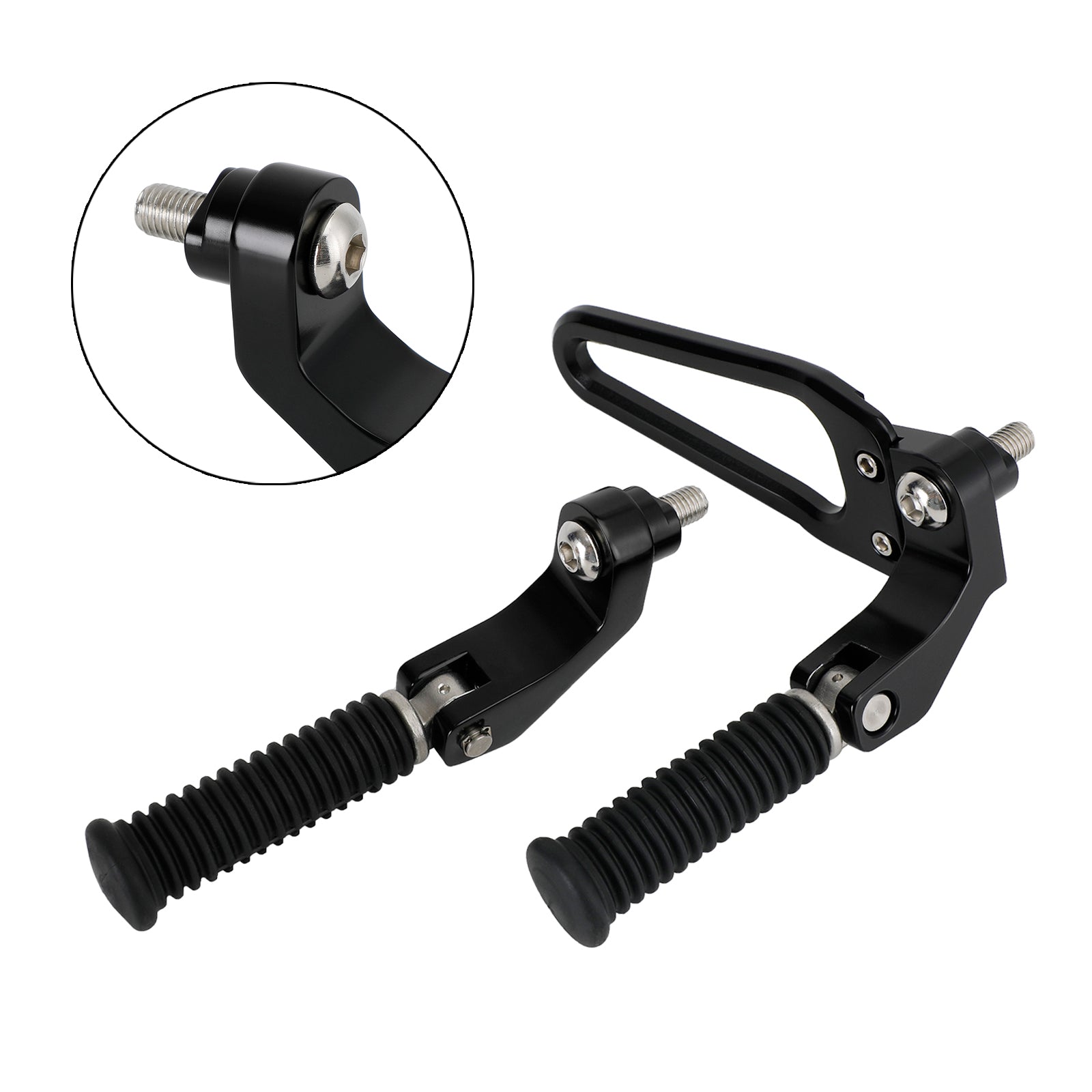 Rear Footrest Pedal Passenger Footpeg Mounting Kit for BMW R18 2020-2022