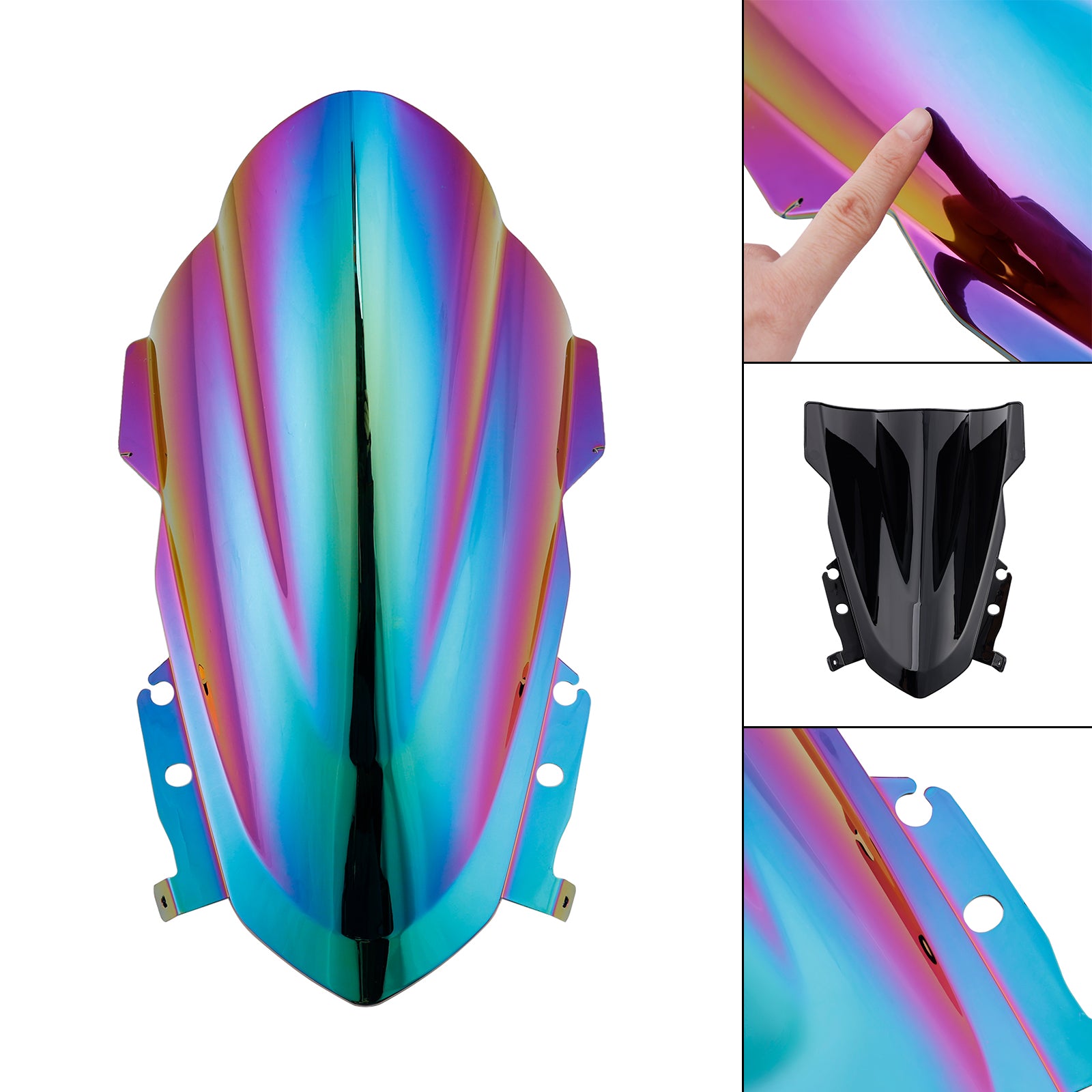 Daytona 660 2024-2025 Motorizador de parabrisas de motocicleta