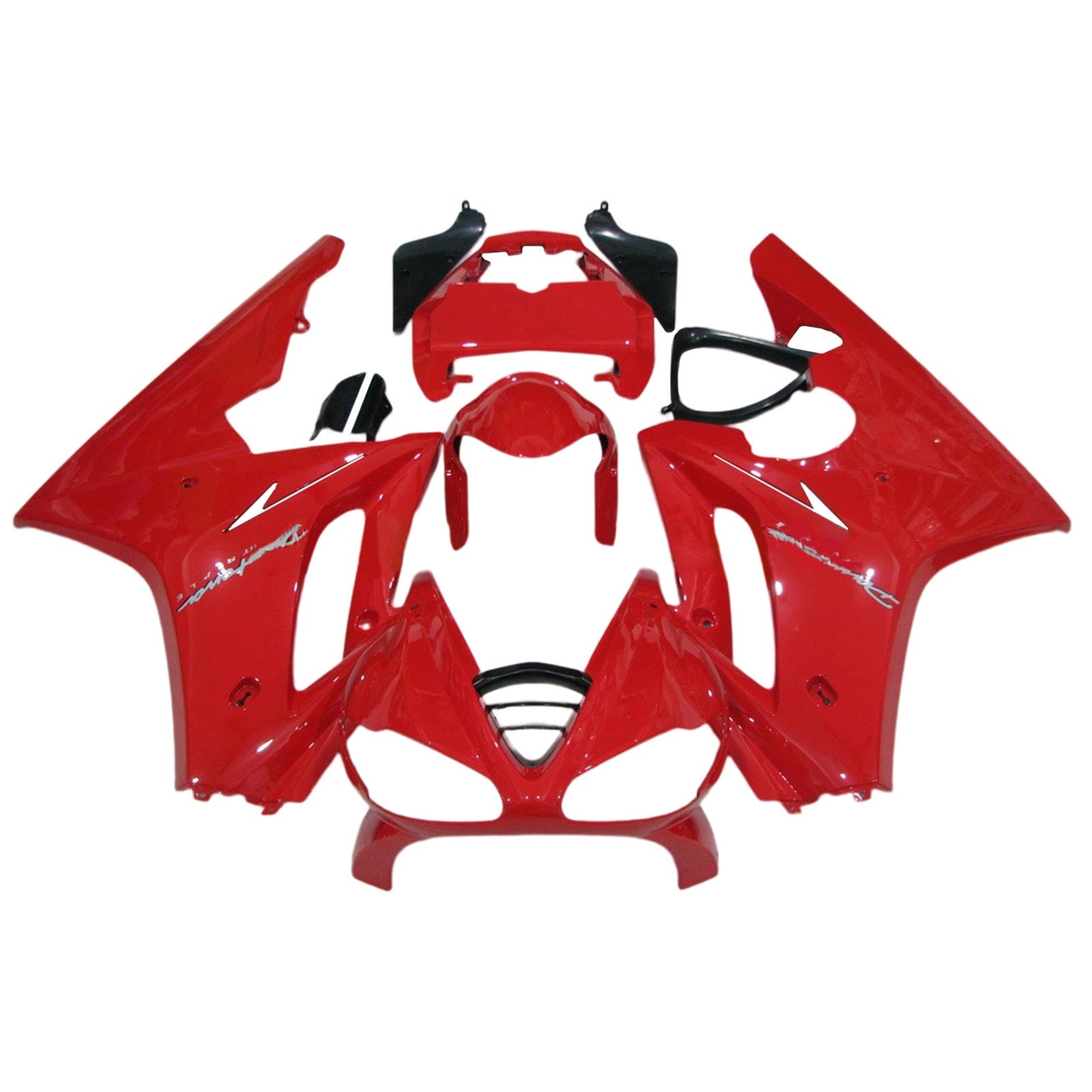 Amotopart 2009-2012 Triumph Daytona 675 Red Fairing Kit