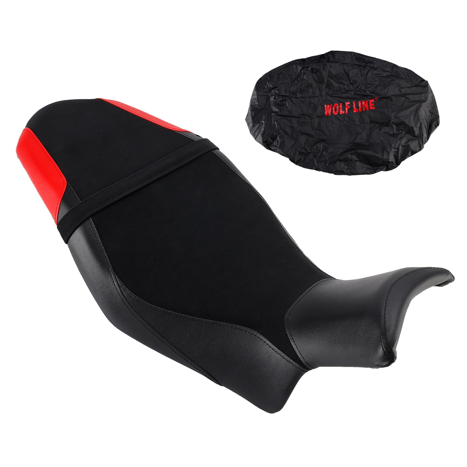 2019-2024 Suzuki Katana Complete Cushion Rider Passenger Seat Red