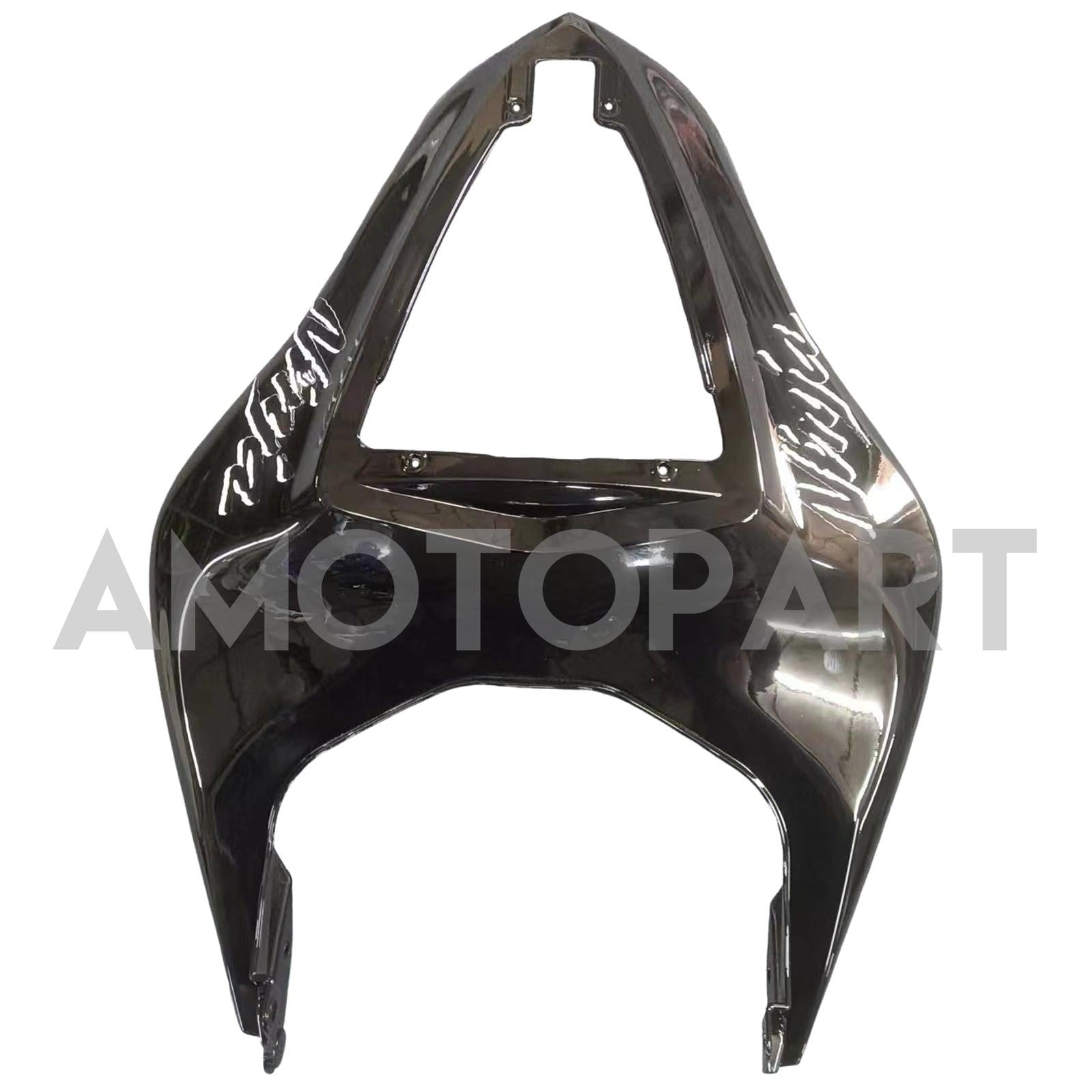 Amotopart 2007-2008 Kawasaki ZX6R 636 Black Fairing Kit