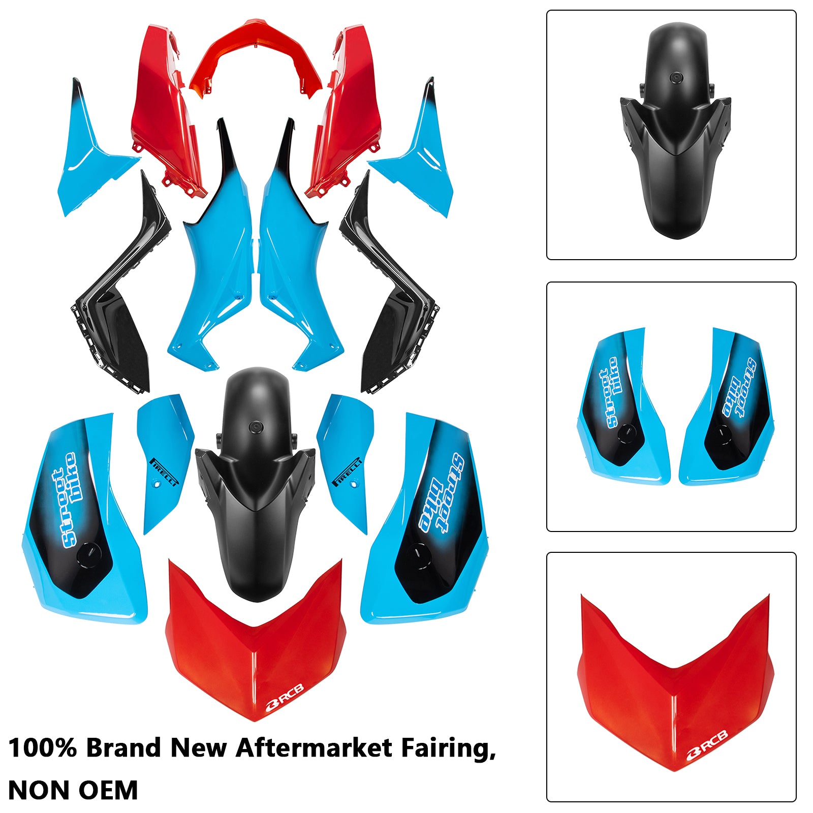 Amotopart 2023-2024 Yamaha X MAX 300 Fairing Kit