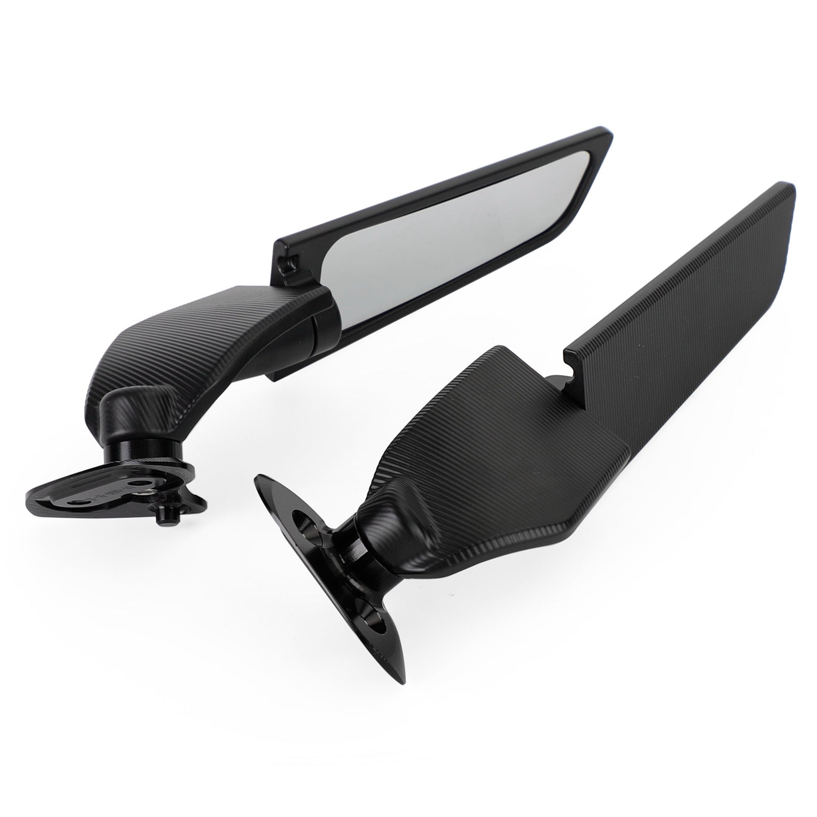 Yamaha YZF R1/R1M 2015-2019  Swivel Wing Fin Rearview Mirrors