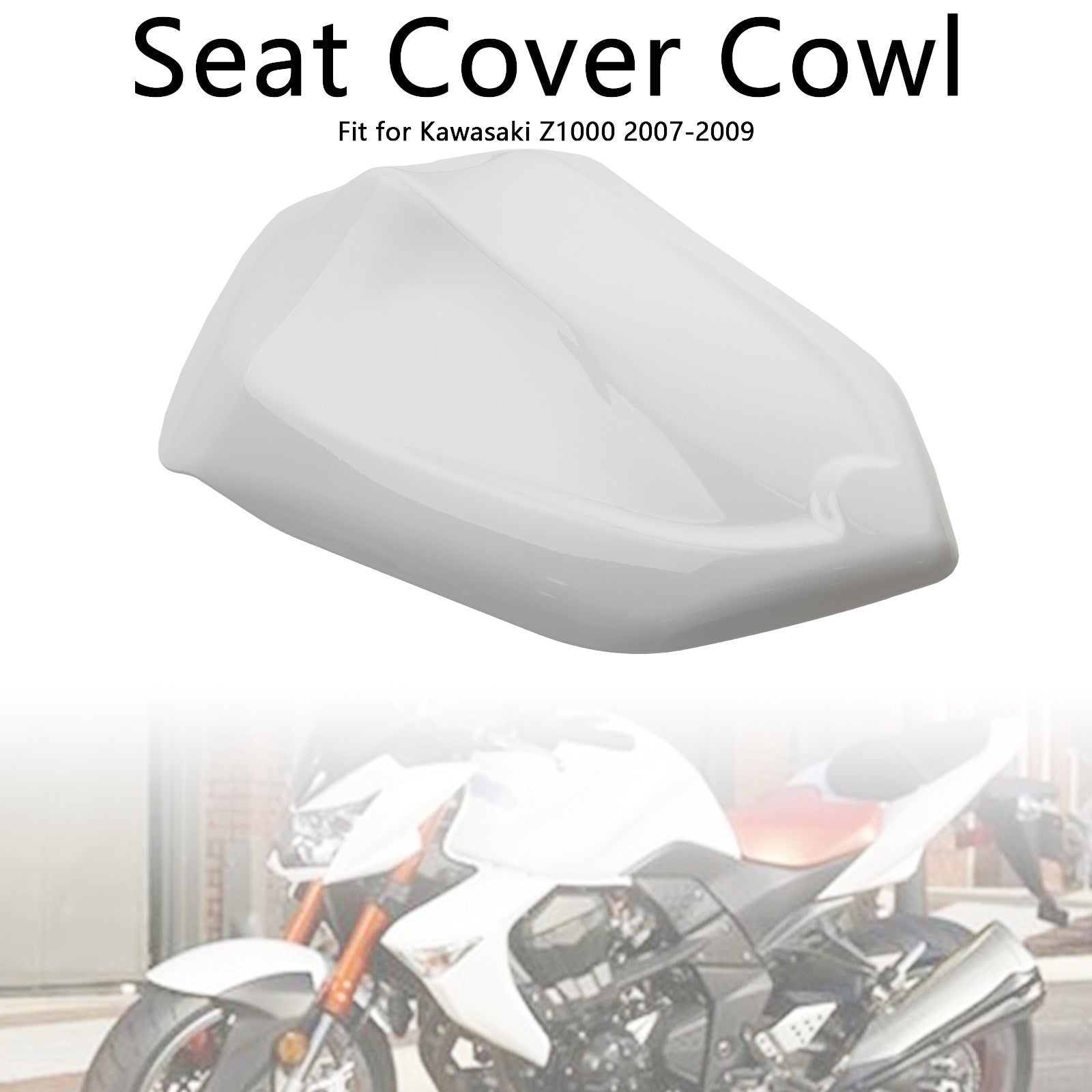 Cubierta de carenado para asiento trasero Kawasaki Z1000 07-09