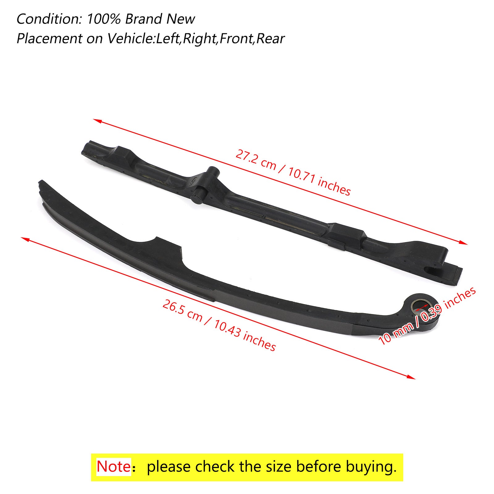 Guide catena distribuzione camme Honda TRX400EX TRX400 TRX 400EX 400 EX XR400R XR400