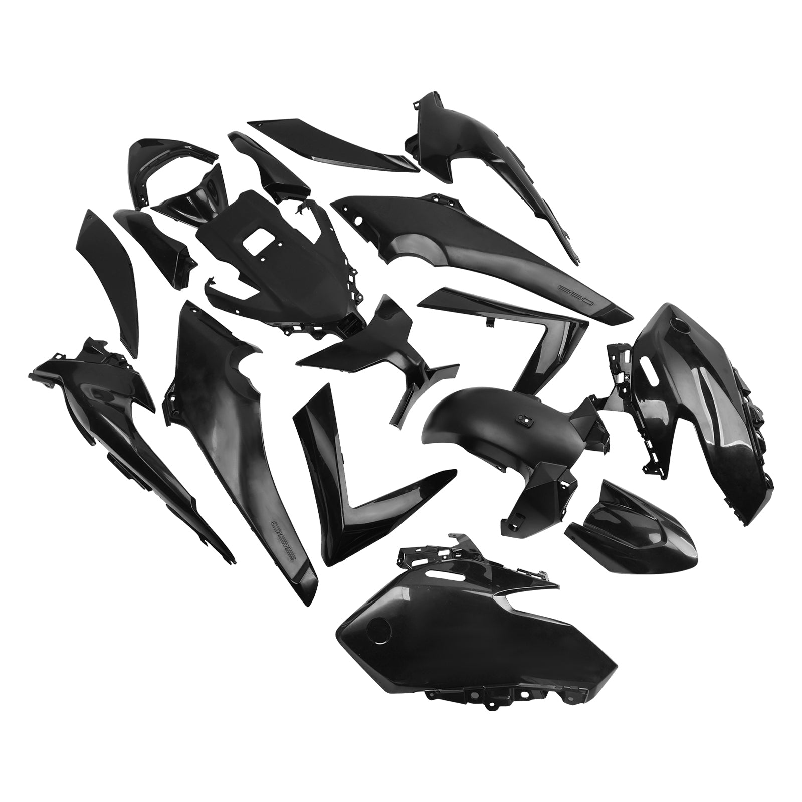 Amotopart 2025-2026 Yamaha TMAX560 Unpainted Fairing Kit