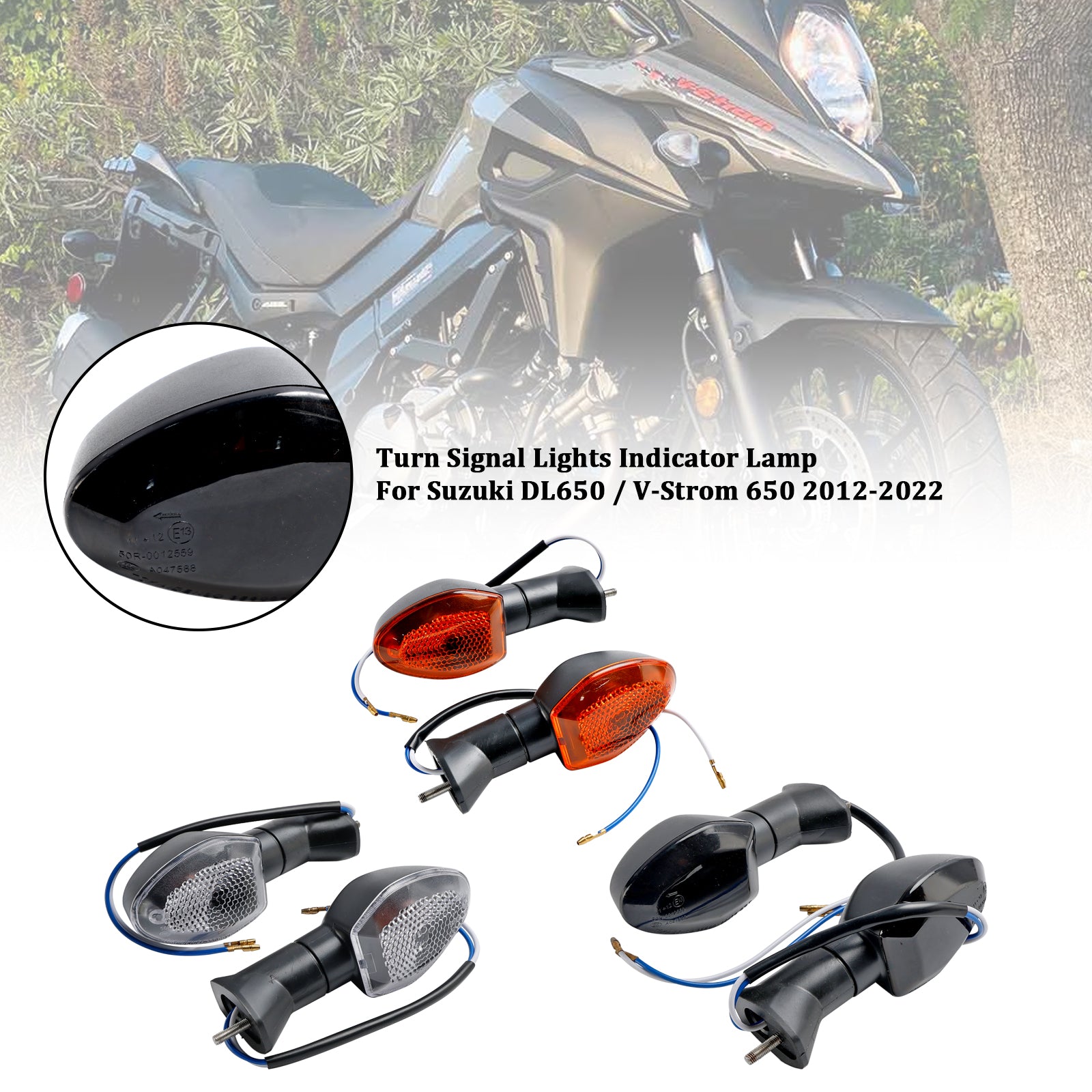 Suzuki V-Strom 650 1000 1050 GSX-S 750 Blinker Kontrollleuchte