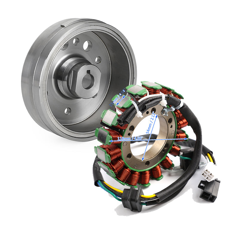 Stator et rotor de volant d'inertie Suzuki Eiger 400 2002-2007