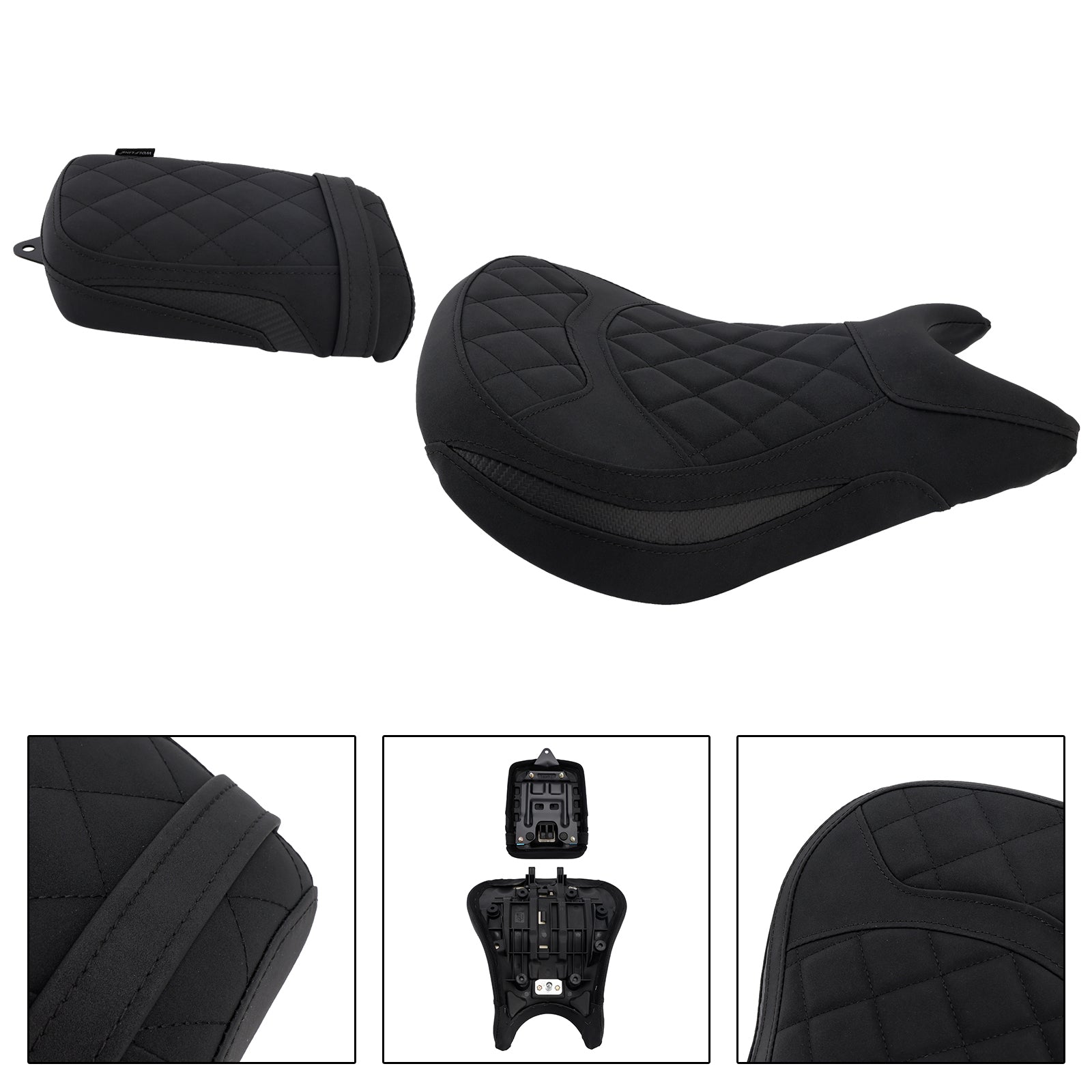 24-25 Kawasaki Eliminator 500 Front&Rear Raider Passenger Kit Lower Black