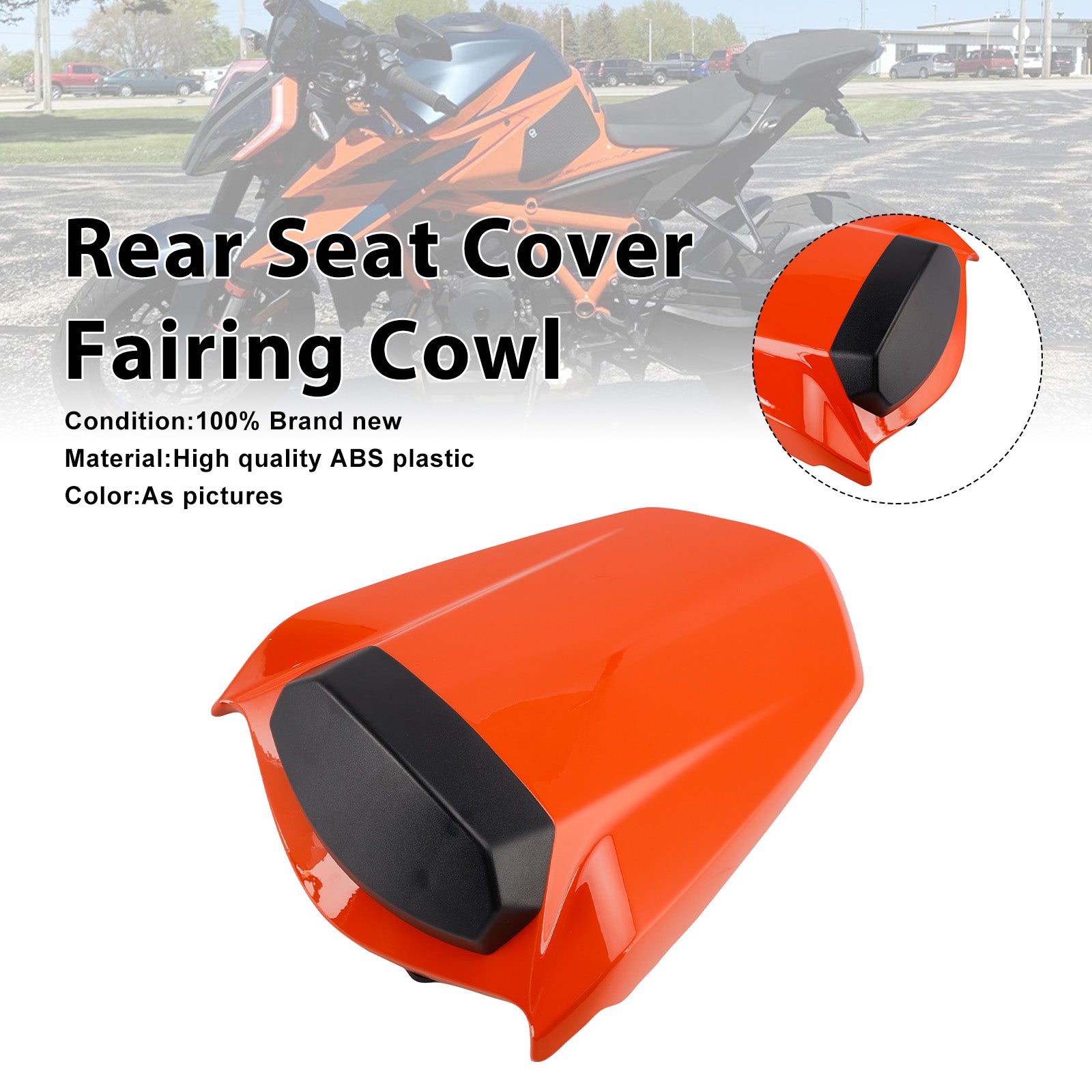 2014-2019 1290 Super Duke R Rear Pillion Seat Cover Fairing Cowl