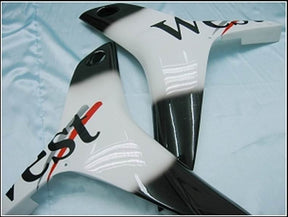 Amotopart 2007-2008 Honda CBR600RR White&Black Fairing Kit