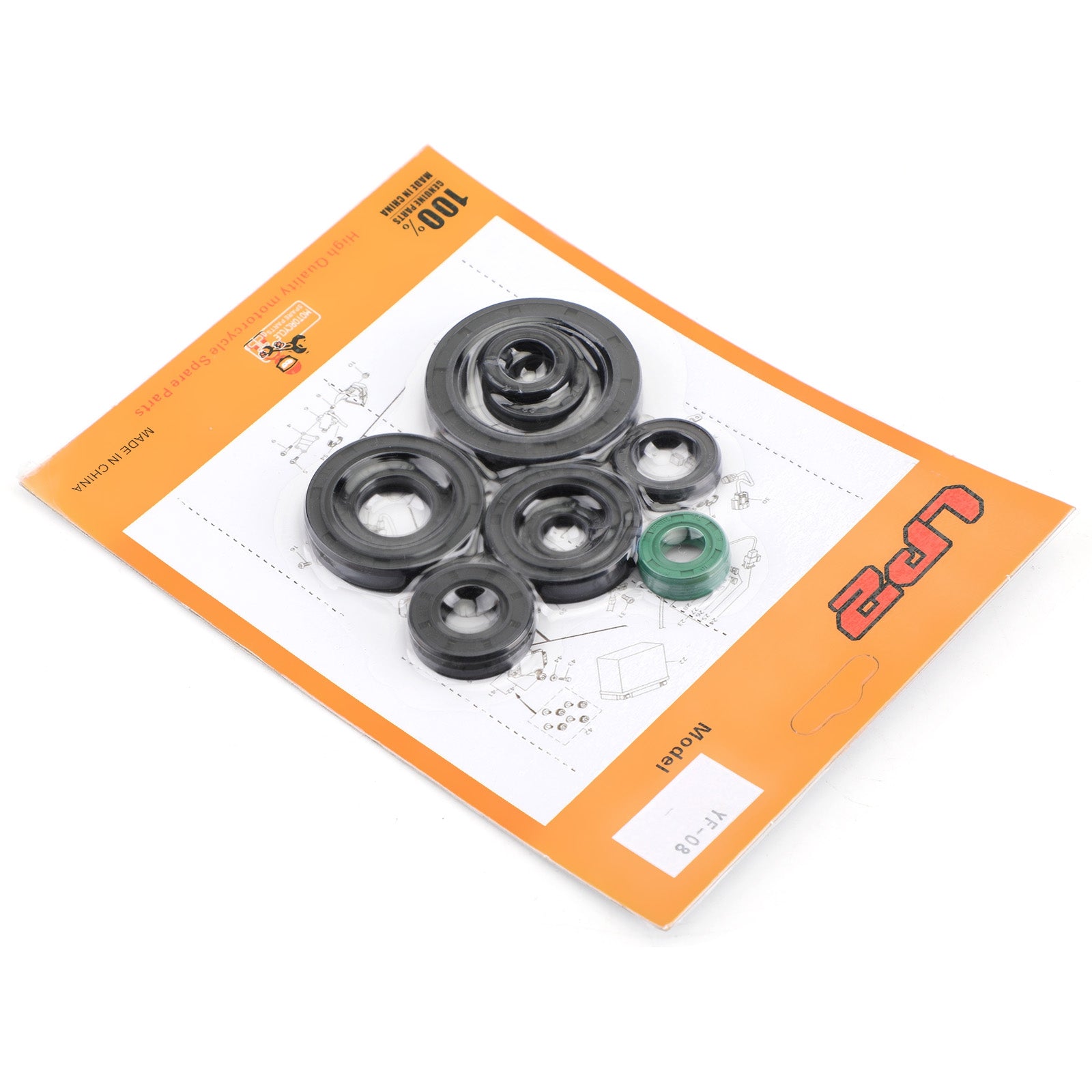 Engine Oil Seal Kit Set 10pcs Seals for Honda CR125R 1987-2003 cr125r cr 125