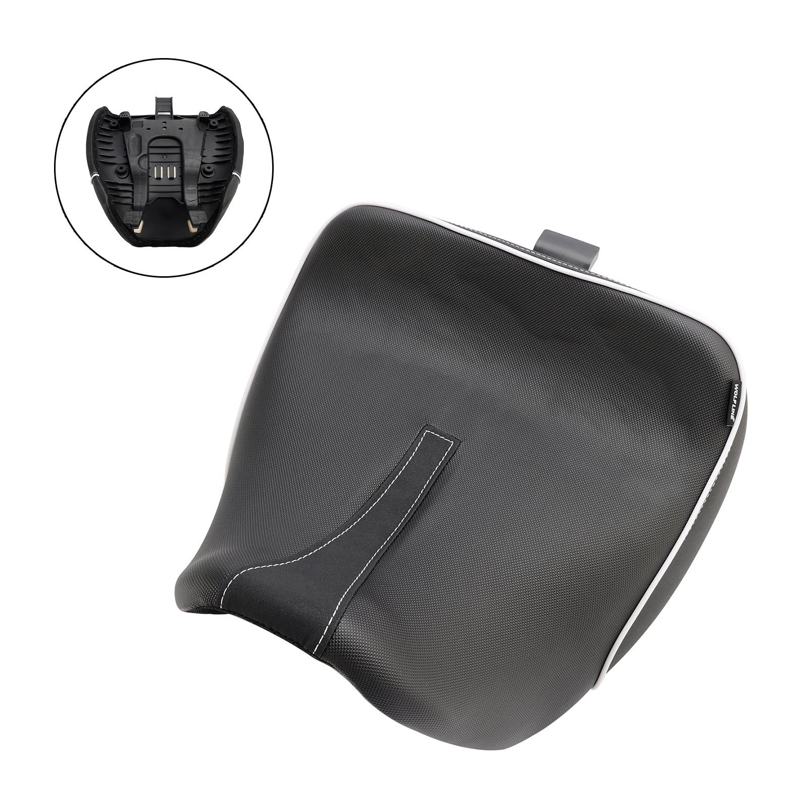 21-23 Pan America 1250 Front Driver Seat Raider Cushion Fit White