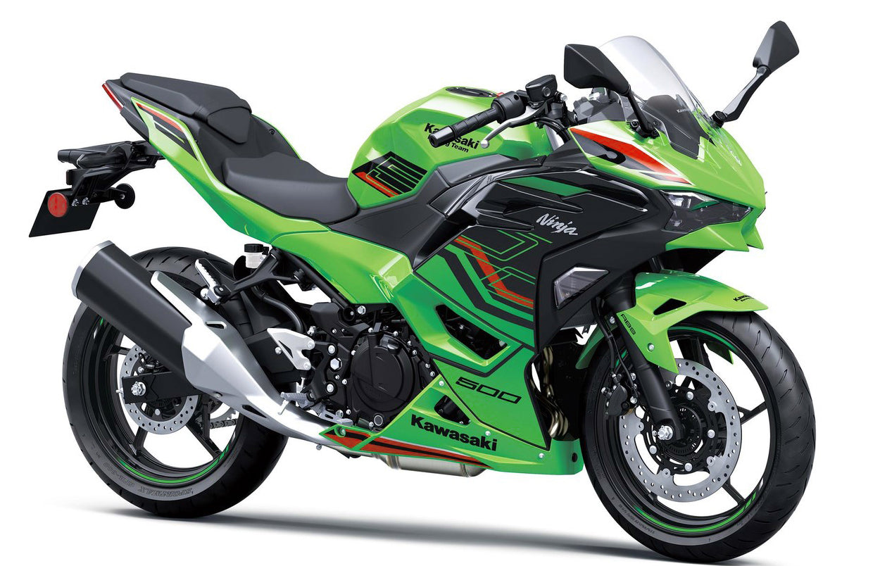 Amotopart 2024-2025 Kawasaki Ninja 500 ブラック レッド グリーン フェアリングキット