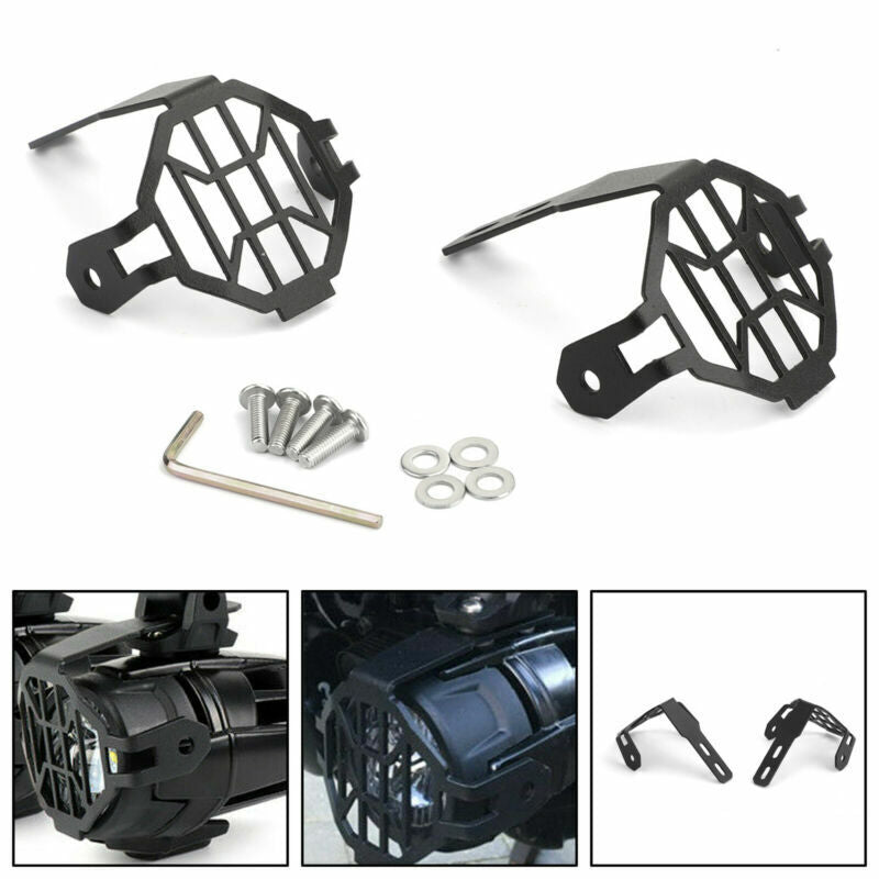 Fog spot Light Protector Guard Covers Fit For BMW R1200GS F800GS/ADV R 1200GS U