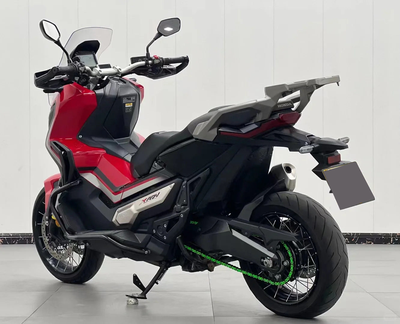 Amotopart 2017-2020 Honda XADV750 Rot Schwarz Verkleidungssatz