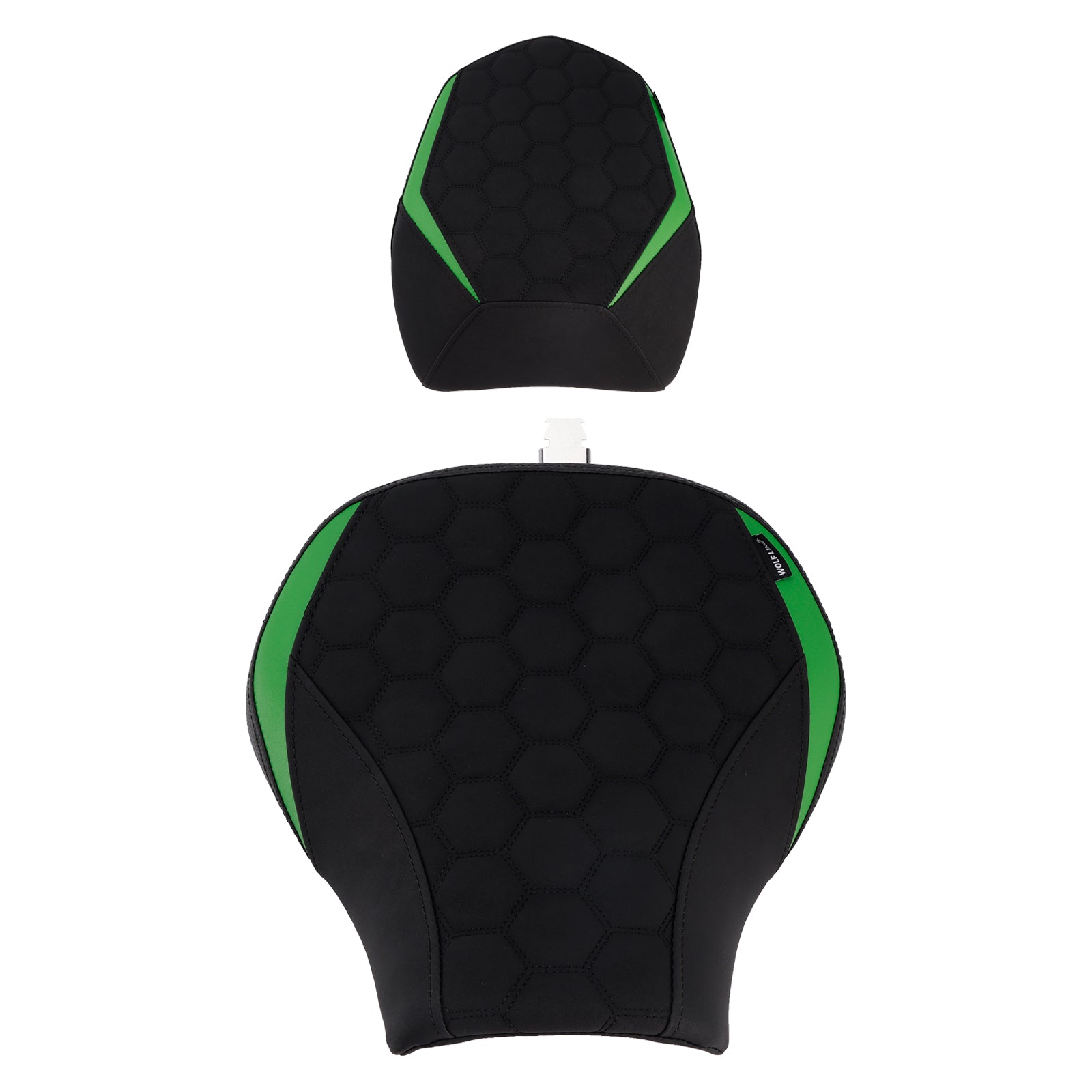 Pilote Kawasaki Ninja H2 SX 22-25&PCoussin arrière de siège Assinger Green2