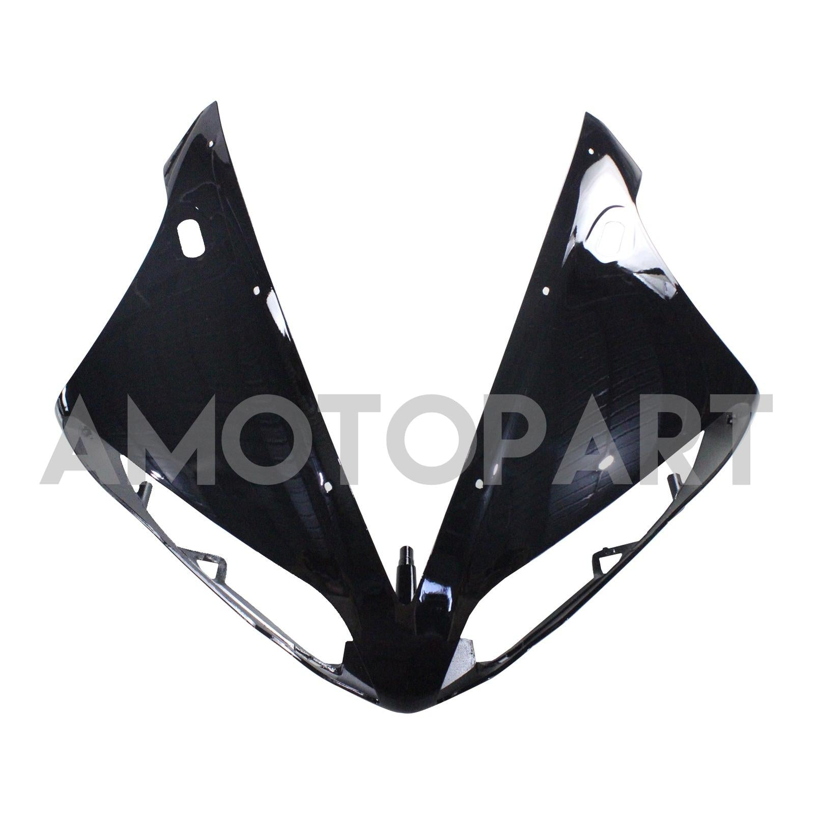 AMOTOPART 2004-2006 YZF 1000 R1 YAMAHA SVART MED RED LOGO FAIRING KIT