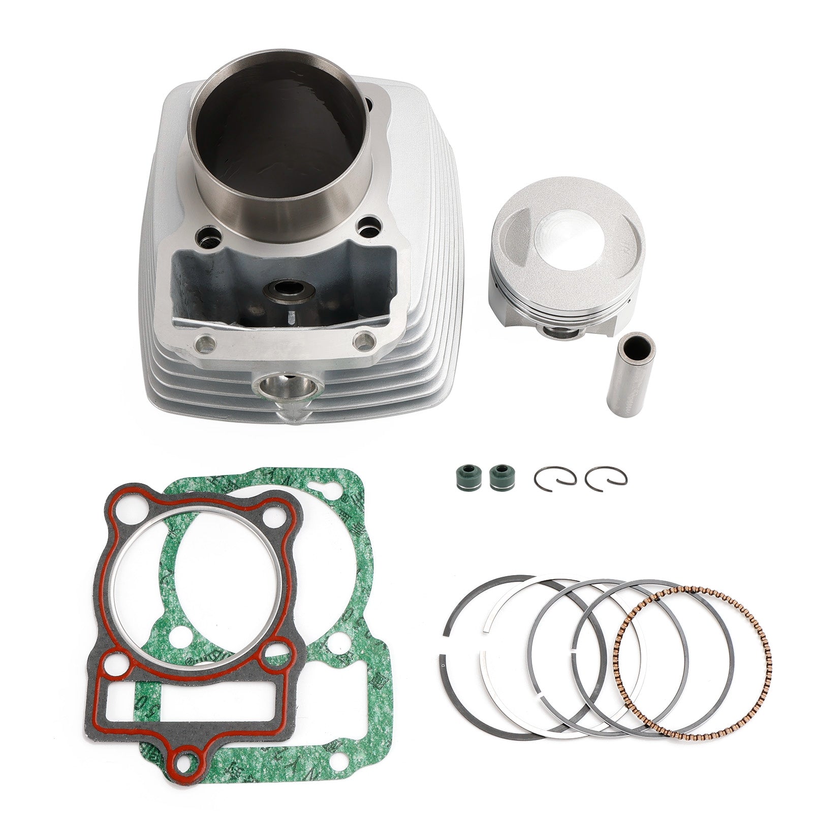 KIT COMPLET DE PISTON DE CYLINDRE BARIL 250CC pour ITALIKA DM 250 DM250 2020-2023